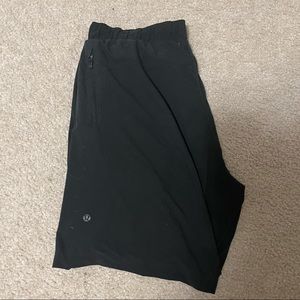 Men’s black lululemon shorts